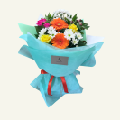 Citrus splash bouquet. Summer bright colours.